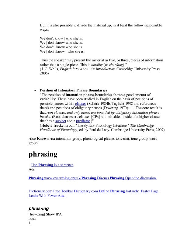 j.c.wells english intonation